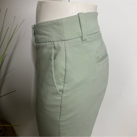 A New Day Sea-foam Green Stretch Ankle Crop Pants 2 - Picture 13 of 16